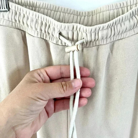 Kittenish Save The Drama Beige Sweatshirt and Jogger Cozy Lounge Set Size Small - Picture 12 of 15